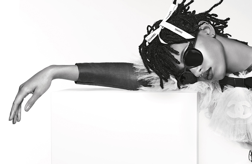 Willow Smith, photographed by Karl Lagerfeld for Chanel